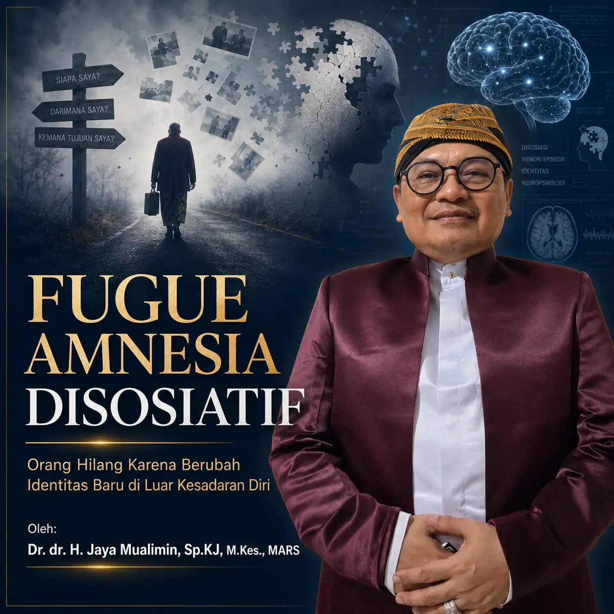 Fugue Amnesia Disosiatif: Orang Hilang Karena Berubah Identitas Baru Diluar Kesadaran Diri