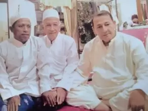 KH Mawardi bersama Habib Luthfi 